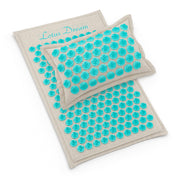 Akupressurset - Akupressurmatte mit Akupressurkissen zur Entspannung 